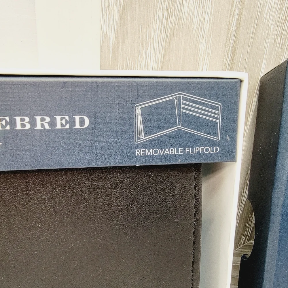Saddlebred Flip Fold Wallet - Leather -‎ NWT